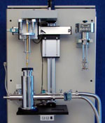 RF mounting rack and motor drive