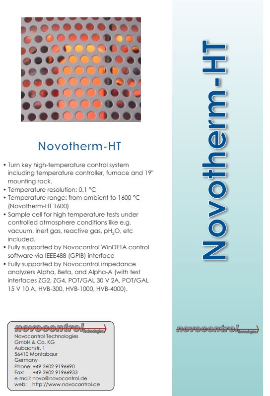 Novotherm-HT brochure